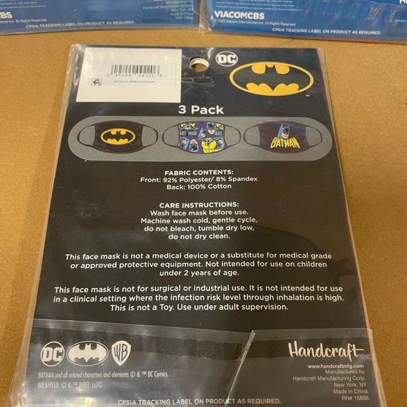 Batman & Paw Patrol washable face mask - Picture 4 of 6